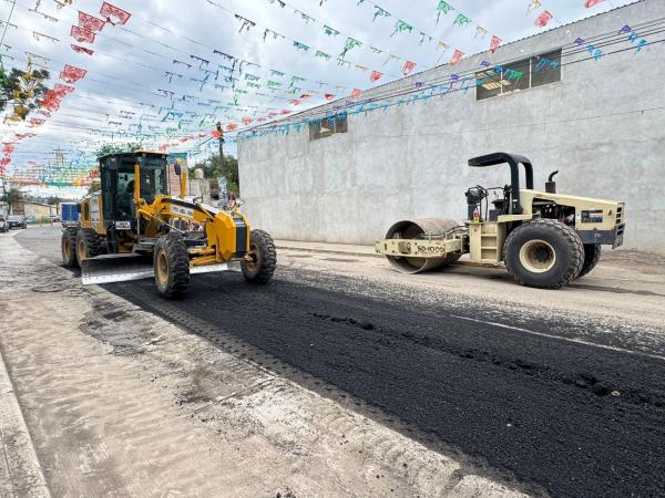 Interviene Gobierno del Estado tramo carretero San Diego Chalma - Santa Cruz Acapa en Tehuacán