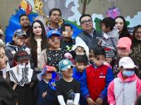 Ni&ntilde;as y ni&ntilde;os en atenci&oacute;n hospitalaria disfrutan visita recreativa por D&iacute;a de Reyes
