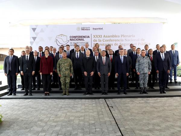 Participa SSP de Puebla en Conferencia Nacional de Secretarías de Seguridad Pública