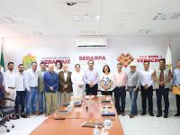 Puebla y Veracruz Refrendan Convenio para la Movilizaci&oacute;n de colmenas