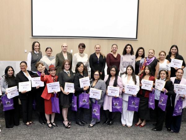 Segundo Parlamento de Mujeres fortalece participación en decisiones públicas