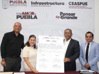 Signan convenio CEASPUE y SECIHTI para impulsar innovaciones h&iacute;dricas en Puebla