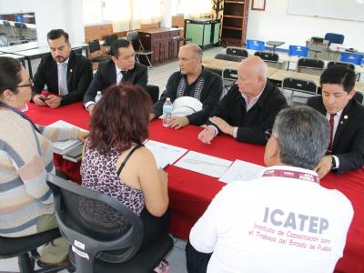 Avanza gobierno estatal con seguridad en instalación de centro de capacitación para operadores