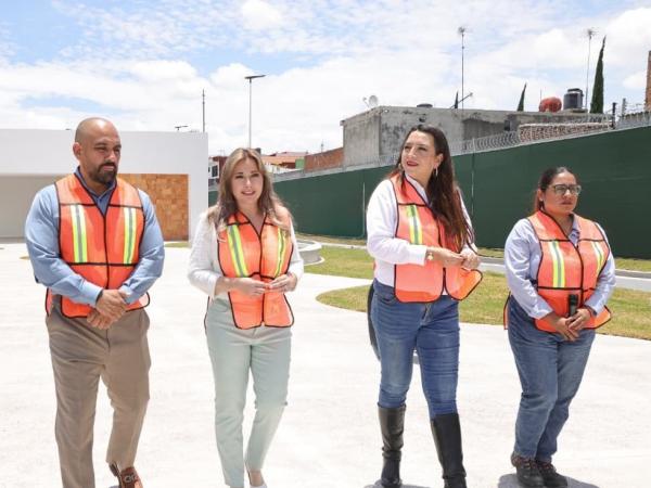 Supervisa Ceci Arellano avance de obra en Casa del Abue Oriente