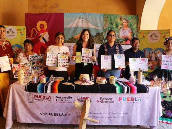 Promociona Gobierno de Puebla Feria Patronal de Santa Inés Ahuatempan
