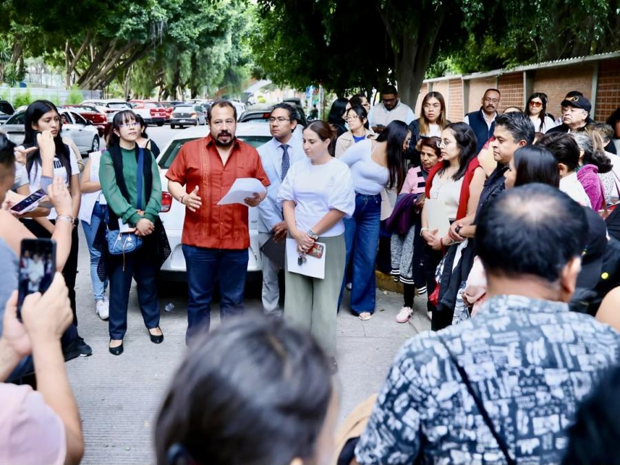 Con asambleas informativas del STC, Gobierno del Estado fortalece cercanía ciudadana.