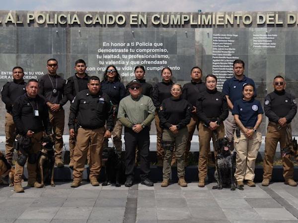 Realiza SSP “Segundo Encuentro de Unidades Caninas”
