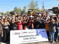 Rehabilitaci&oacute;n vial en el sur de Puebla beneficia a 185 mil personas