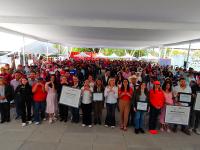 Gobierno estatal fortalece la econom&iacute;a circular con recuperaci&oacute;n de 30 toneladas de residuos