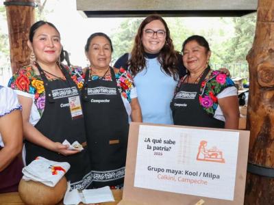 Cocineras tradicionales poblanas reciben premio nacional de “¿A qué sabe la patria?”