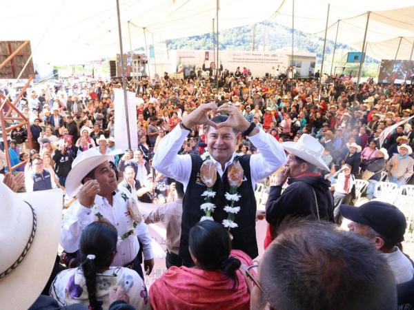 Con apoyos históricos al campo, gobierno estatal impulsa producción agrícola en Cuautempan