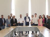 Firman CEASPUE y Agencia de Energía convenio de colaboración