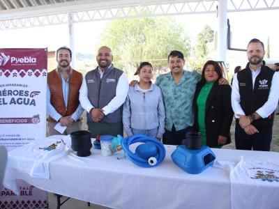 Inauguran CAPCEE y Ayuntamiento de Puebla techado en jardín de niños “Cuitláhuac”