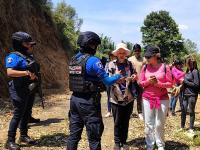 En coordinaci&oacute;n con fuerzas policiales se aplica estrategia de seguridad en centros tur&iacute;sticos