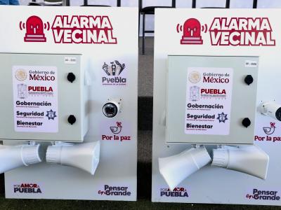 Bienestar en seguridad para las familias de la capital, fortalece el Gobierno de Puebla