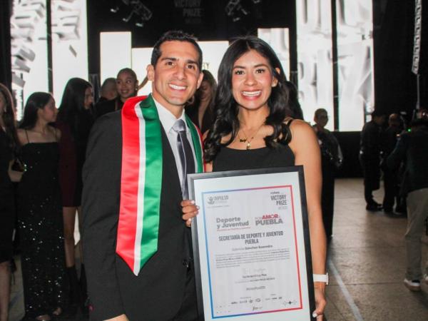 Reconocen a Puebla por su impulso deportivo en “Victory Prize México”