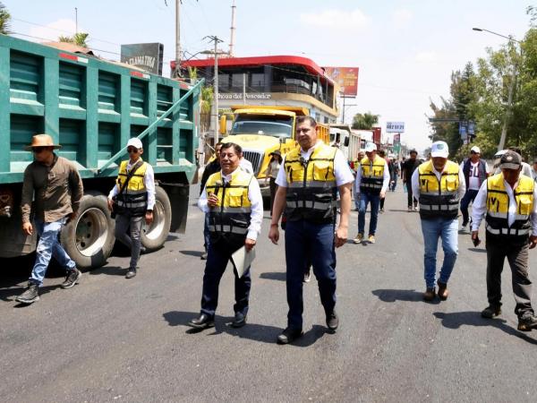 Gobierno Estatal rehabilita la 24 Sur; acelera transformación de vialidades en Puebla