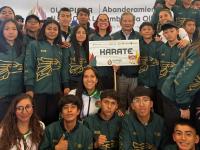 M&aacute;s de 700 atletas compiten en Karate en Puebla