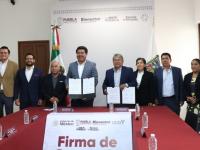 Gobierno de Puebla fortalece alianzas por el bienestar y la educación