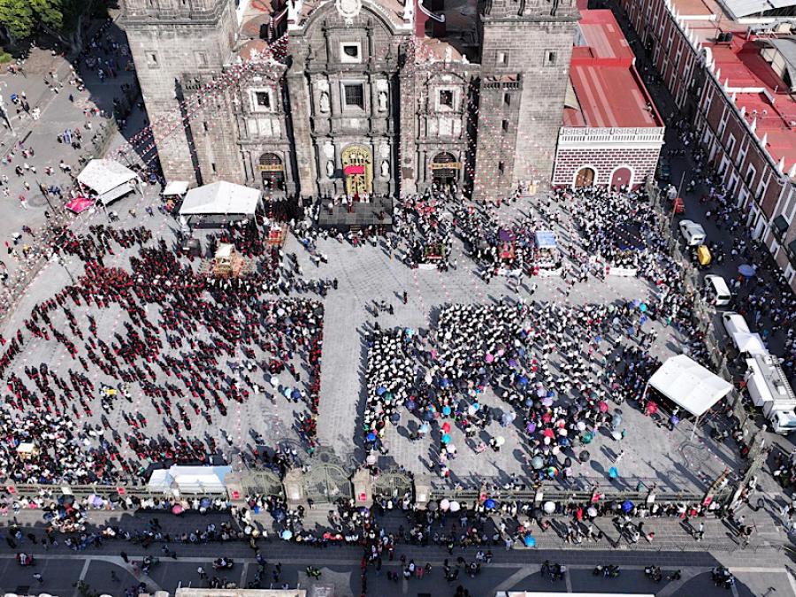 Gobernador Armenta Mier personalmente supervisa y atiende en días santos los operativos de seguridad en Puebla