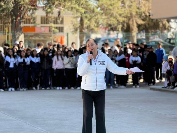 Gobierno estatal impulsa infraestructura escolar con obra comunitaria