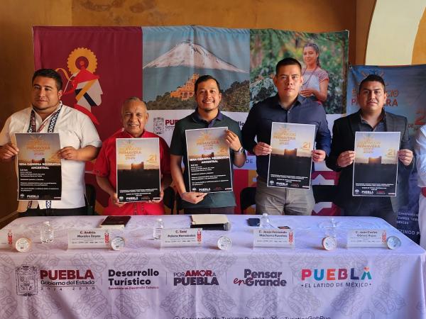 Presenta Secretaría de Desarrollo Turístico Equinoccio de Primavera de Acatzingo