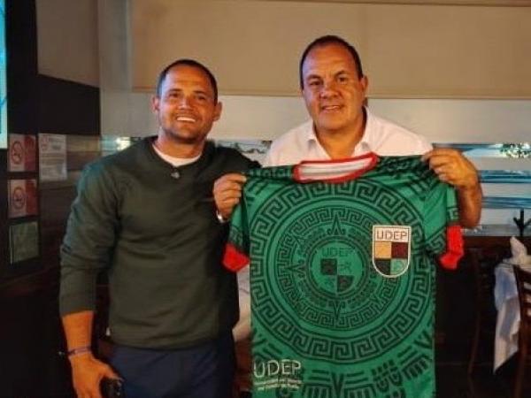 Listo Cuauhtémoc Blanco para el Summit 2026 de la UDEP