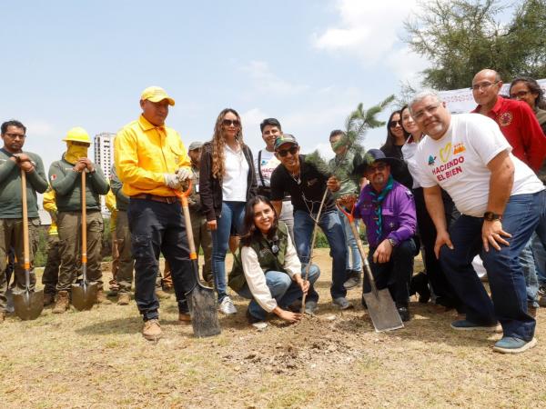 Gobierno Estatal y ambientalistas fortalecen bosque urbano del CIS