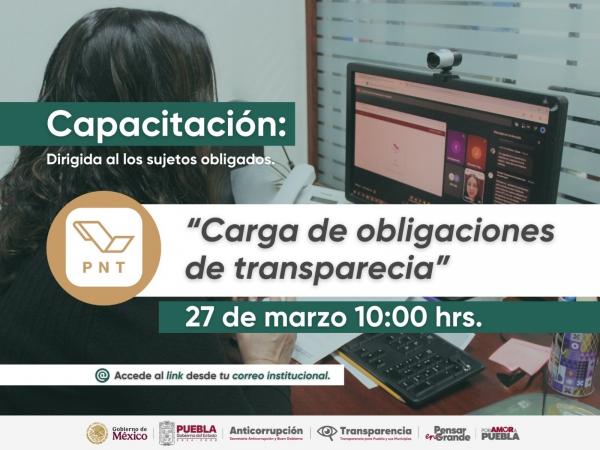Gobierno de Puebla impulsa cultura de transparencia y rendición de cuentas