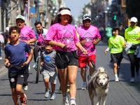 La Rodada y Carrera por La Paz reuni&oacute; a juventudes poblanas
