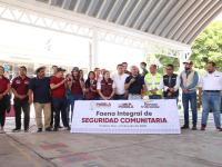 Comunidad y Gobierno de Puebla refuerzan lazos con faena de seguridad