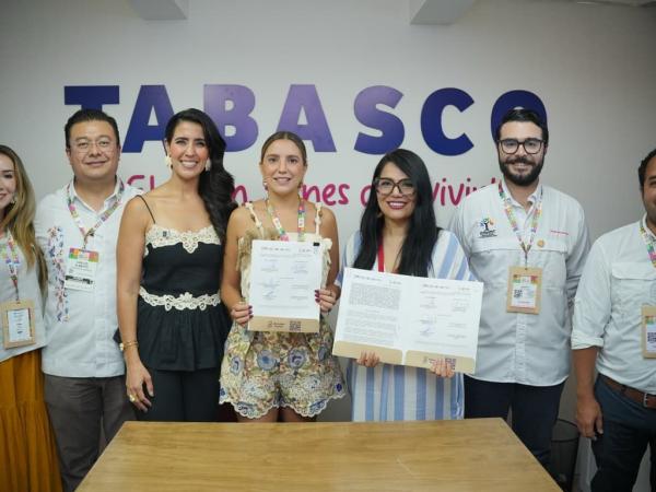 Puebla fortalece presencia turística con tres convenios en el Tianguis de Acapulco