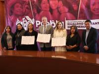Gobierno de Puebla garantiza espacios libres de violencia para las mujeres