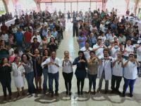 Gobierno de Puebla impulsa construcción de paz con mujeres indígenas en Tepeojuma