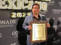 Puebla recibe reconocimiento de CONADE por Juegos Deportivos Escolares