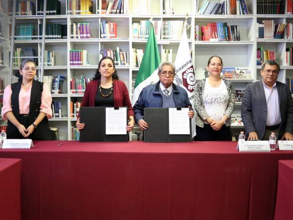 Para una Puebla más segura, IAP y el IEDEP acuerdan colaboración