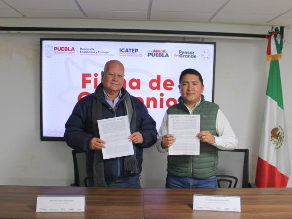 ICATEP y Zoquitlán Impulsan desarrollo local