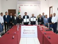 Bienestar y CEASPUE impulsan acciones h&iacute;dricas en comunidades poblanas