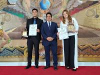 Poblanos de Wushu reciben reconocimiento “Luchador Olmeca”