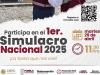 Invita Gobierno del Estado a sumarse al primer “Simulacro Nacional 2025”