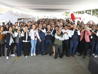 Totimehuacan recibe cierre de Jornadas de Salud “Por Amor a Puebla”