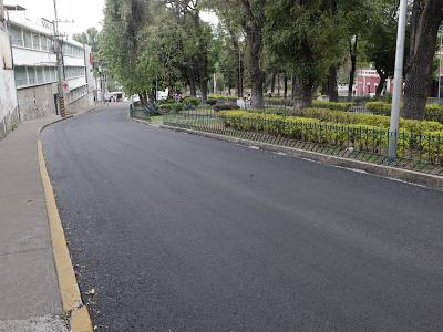 Rehabilita Gobierno del Estado vialidades al nororiente de la ciudad