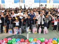 JuguetiOro y Gobierno del Estado llevan sonrisas y alegr&iacute;a a ni&ntilde;ez de Azumiatla