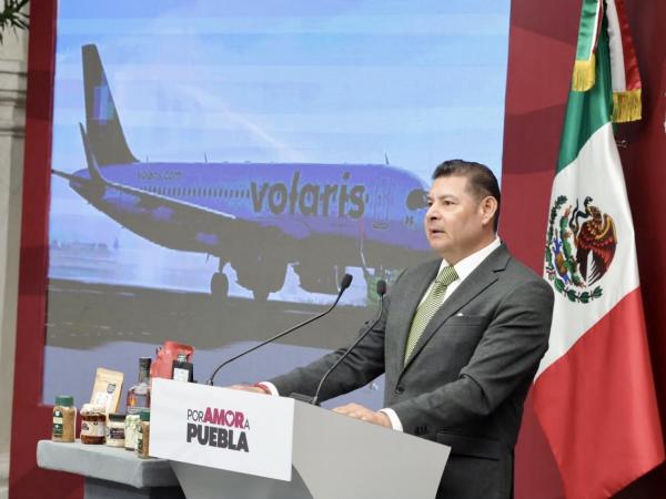 Nuevos vuelos desde Puebla consolidan proyecci&oacute;n nacional e internacional de riquezas tur&iacute;sticas