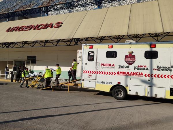 Servicios de emergencia brindan atención médica inmediata a lesionados tras explosión en Agua Santa