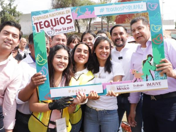 Puebla se suma a Jornada Nacional de Tequio de la presidenta Sheinbaum