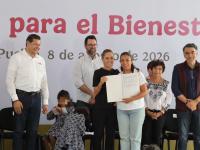 Presidenta Sheinbaum pone fin a adeudos hipotecarios y entrega vivienda digna a familias poblanas&nbsp;