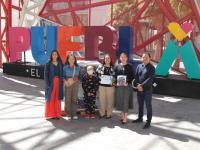 El Centro Expositor de Puebla dona 150 mil Tapitas a AMANC