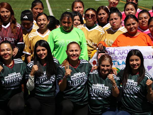 Realiza Puebla etapa estatal del Mundialito Mujeres LIBRE 2026