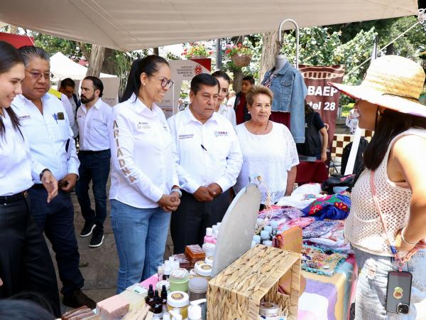 Impulsa Gobierno del Estado obra pública en región de Atlixco